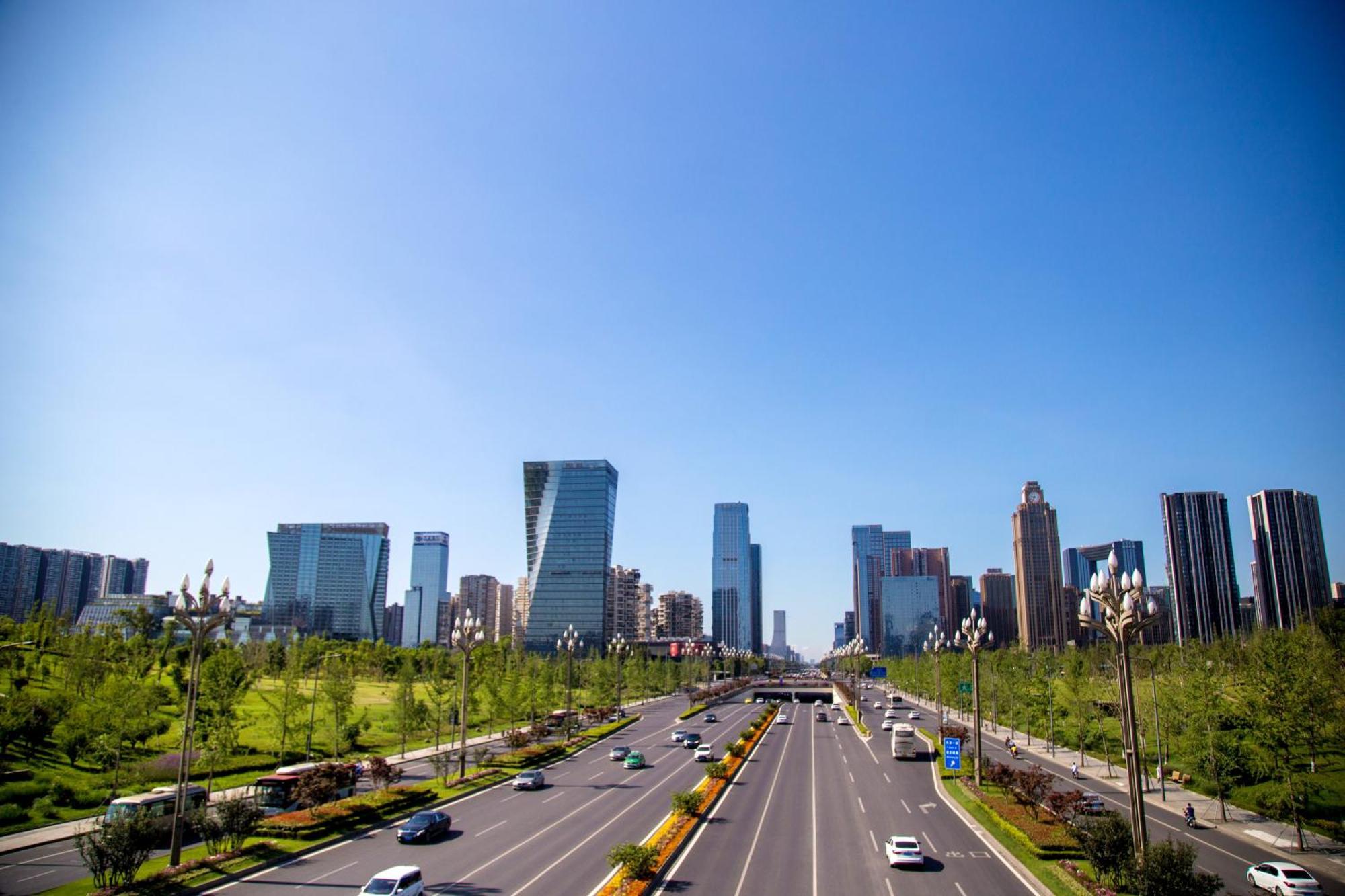 Holiday Inn Chengdu Century City-Easttower Екстер'єр фото